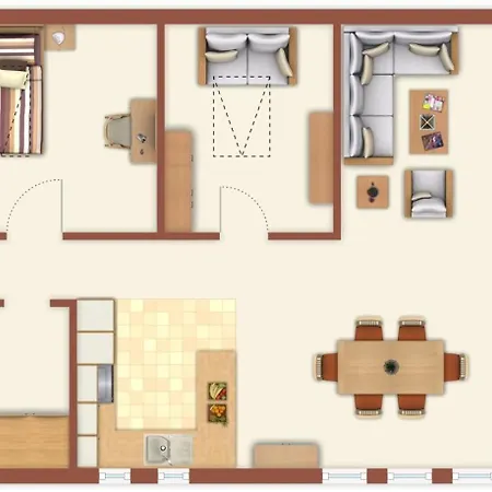Apartman Sonnenaufgang, Direkt Am Alten Strom